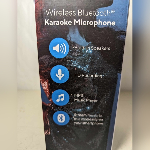 Core Innovations Wireless Bluetooth Karaoke Microphone - Picture 5 of 7